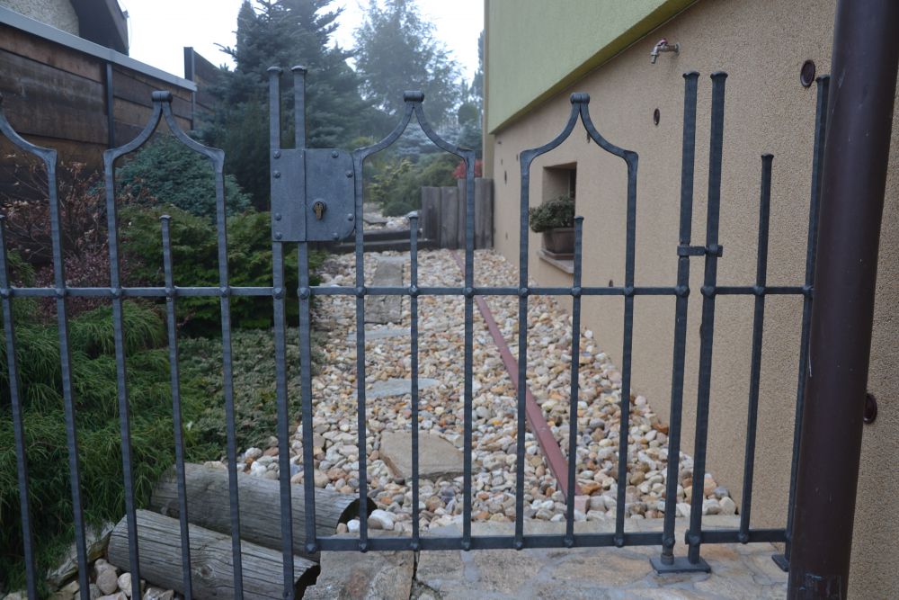 Kovaná branka RD Kouty